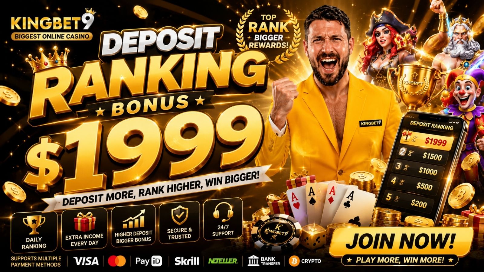 kingbet9 promotion